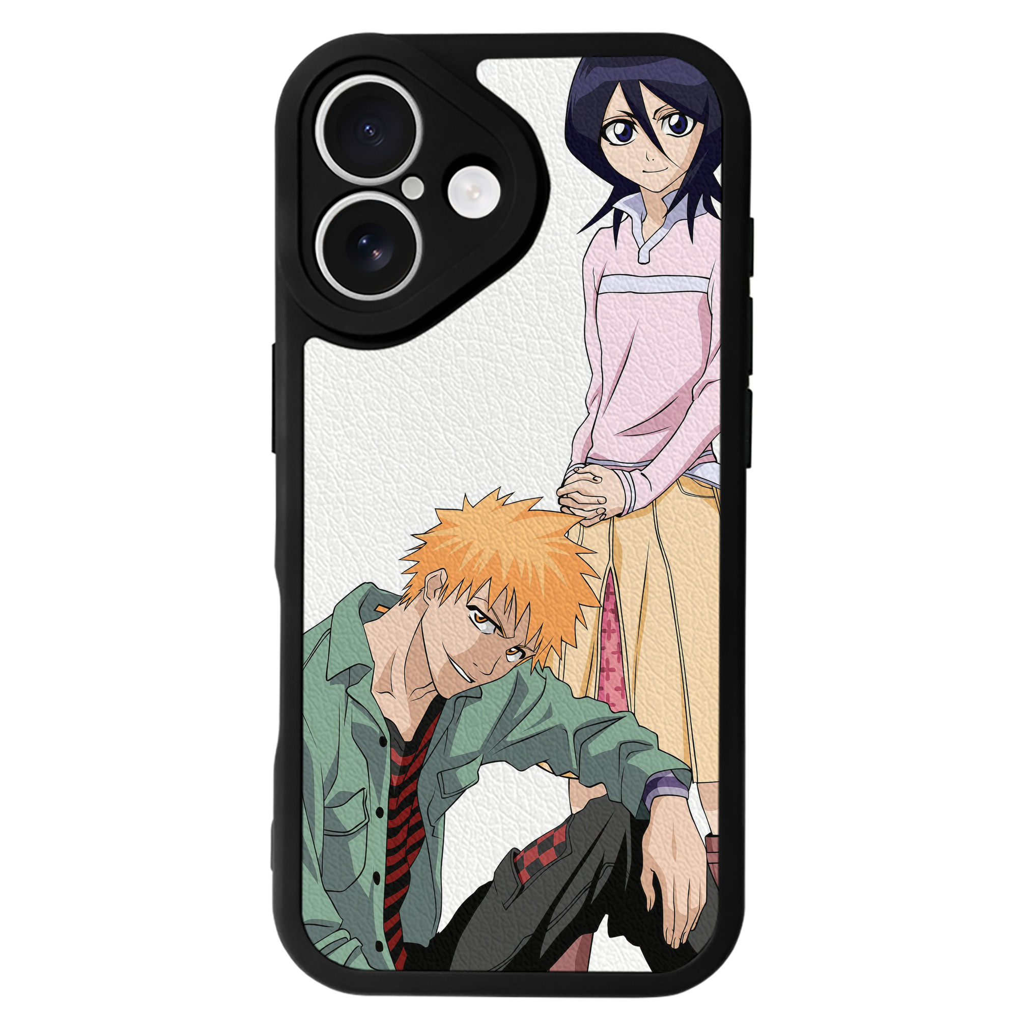 （画像用） ブリーチ BLEACH 【iPhone 16シリーズ対応】シリコンスマホケース（レザー調） 材質：シリコン